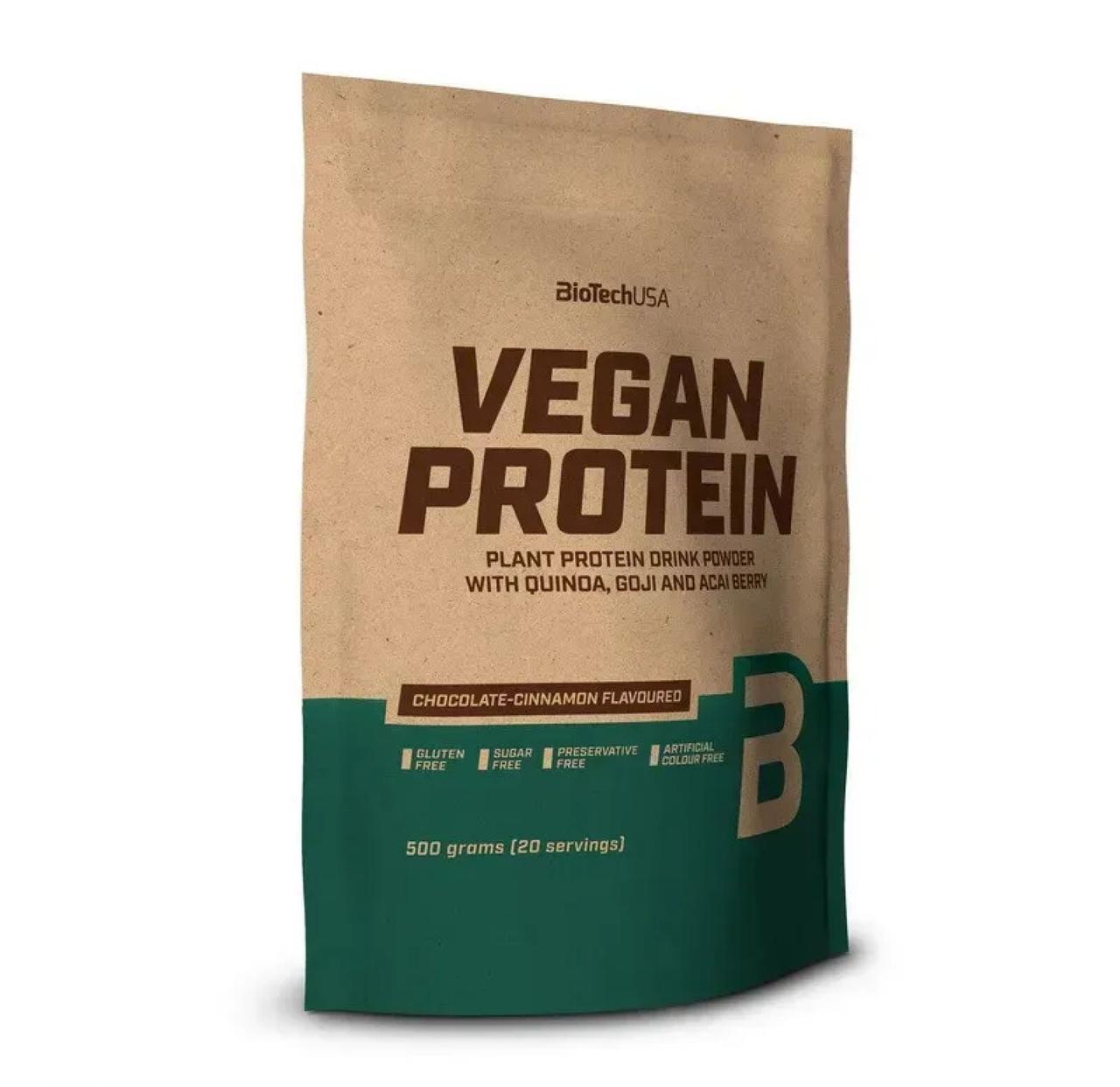 Веганський протеїн Biotech Vegan Protein Forest Fruit, 500 г, фото 1