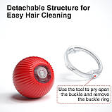 Розумний інтерактивний котячий м'яч - плюшева розумна автоматична іграшка для кішок з підсвічуванням, інтерактивна іграшка, фото 4