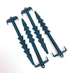 Кілочки - Фіксатори 16см в упаковці (5000шт) Garden Flora для агроволокна та агротканини – кілочки з первинного пластику