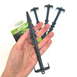 Пластикові кілочки Garden Flora 16см в упаковці (50шт) – надійне кріплення агроволокна, геотекстилю та агротканини