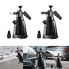 Ручний розпилювач із насадкою для піни 2.3 л | Пляшка для миття авто та поливання саду, фото 2