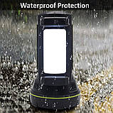 KISUFU Світлодіодний ліхтарик, що перезаряджається, для зарядного пристрою, 10000 люмен Супер яскравий прожектор Ліхтарик, фото 6