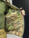 Тактична Куртка\Бушлат мультикам мембрана ВТ6584, фото 6