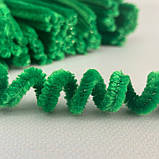 Пухнастий дріт (синель) 30 см - смарагдовий, фото 2