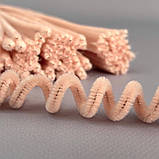 Пухнастий дріт (синель) 30 см - персиковий, фото 3