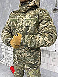 Зимовий куртка бушлат овчина ЗСУ ВТ7495, фото 3