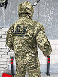 Зимовий куртка бушлат овчина ЗСУ ВТ7495, фото 4