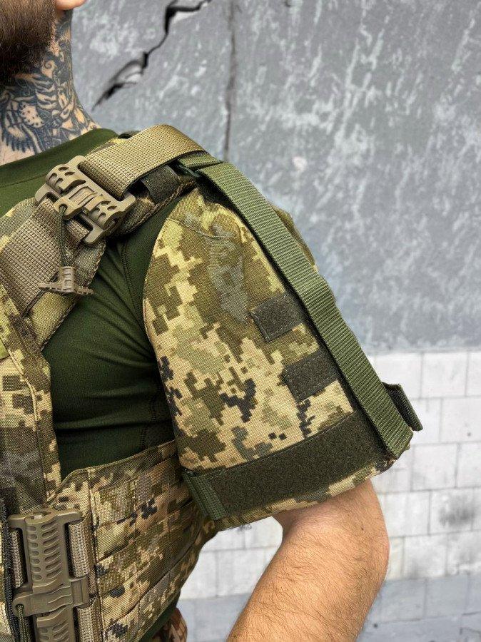 Захист плечей SHOULDER м'який протиосколковий захист 1 клас ДСТУ ВТ7505, фото 1