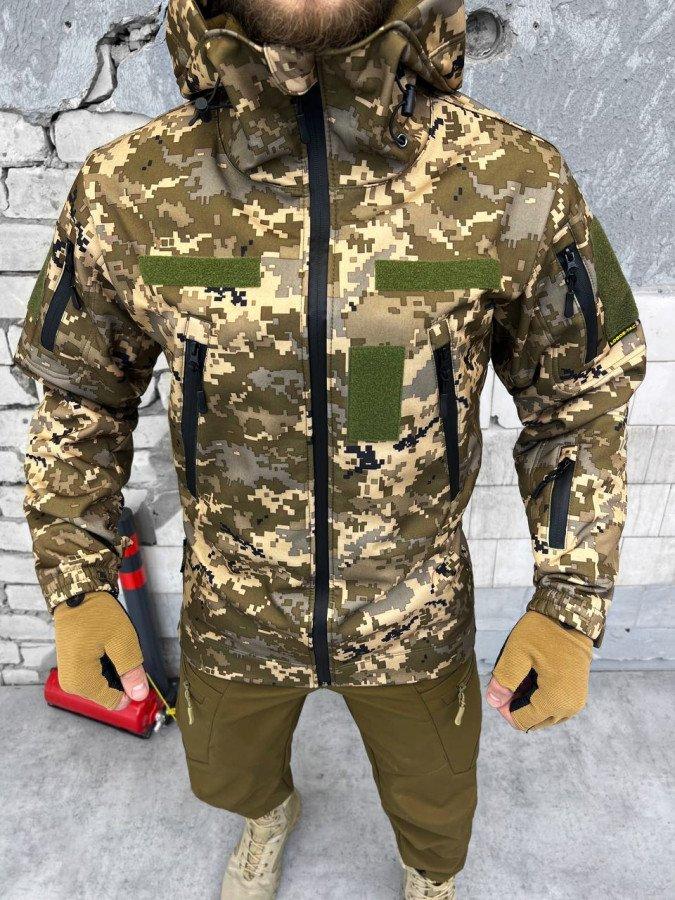 Демісезонна куртка Logos-Tac піксель ВТ6734