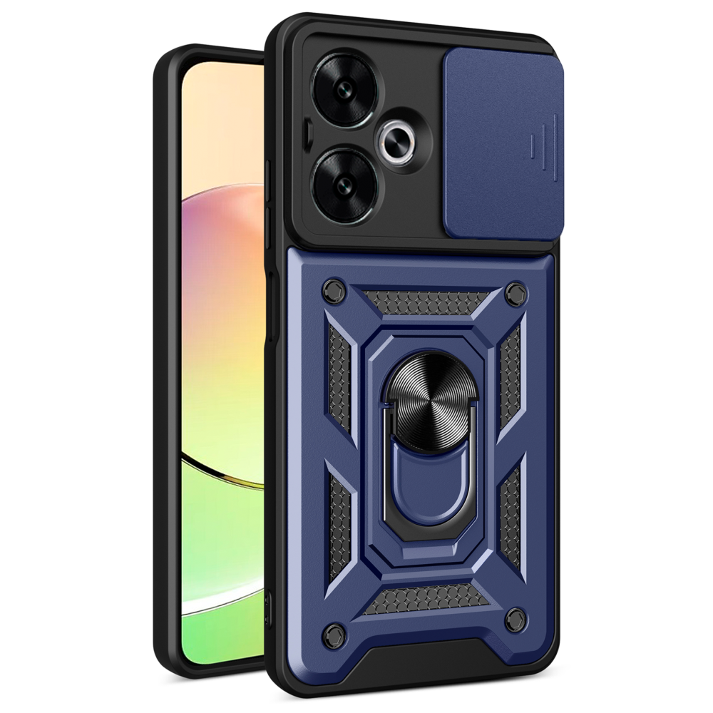 Чохол Armor Guard Shield для Xiaomi Redmi 13 4G/Poco M6 4G Колір Dark Blue, фото 1