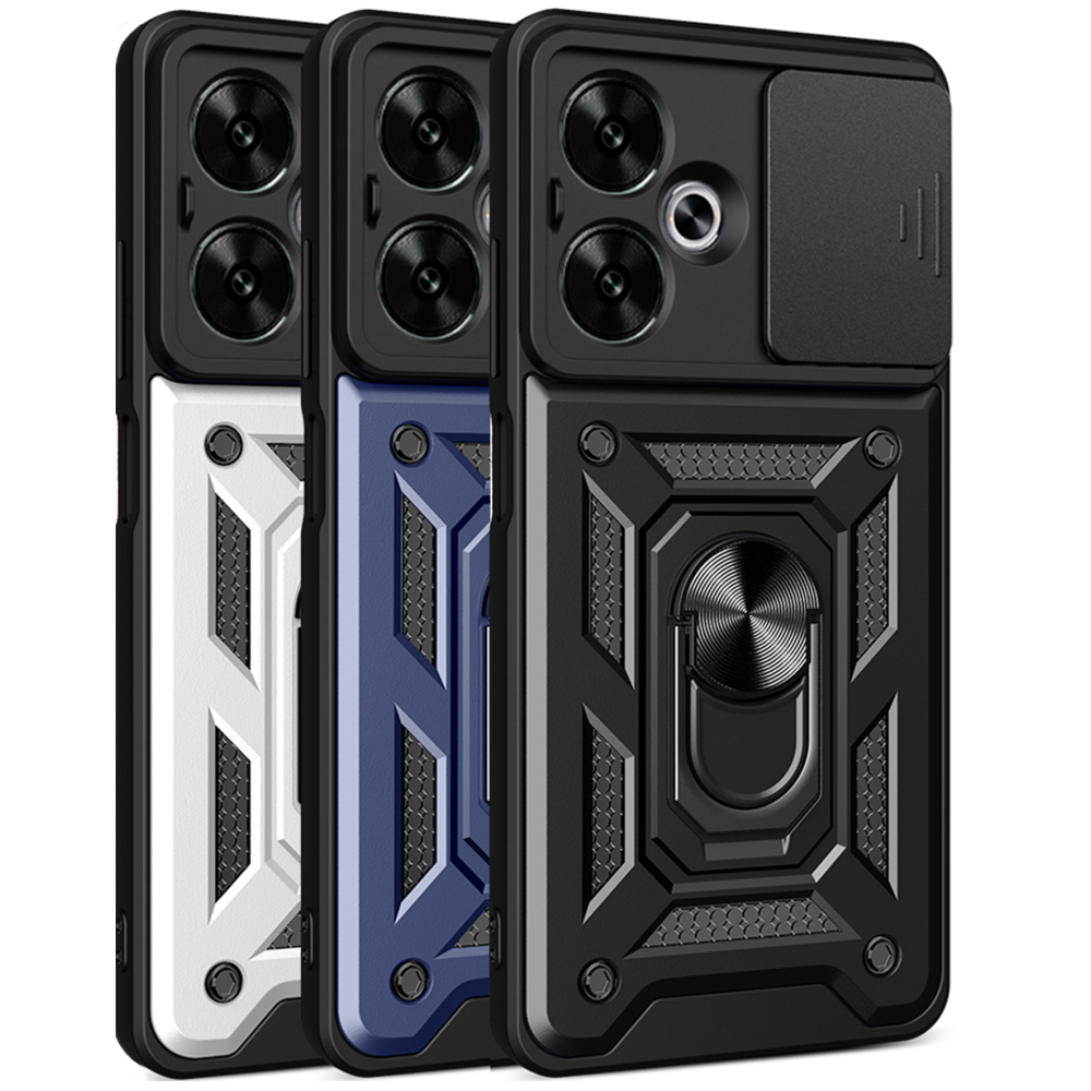 Чохол Armor Guard Shield для Xiaomi Redmi 13 4G/Poco M6 4G Колір Dark Green, фото 1