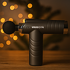 Масажний пістолет на акумуляторі з 4 насадками, 1800 мАг, 3200 об/хв, NG-SM002 / Вібраційний масажер, фото 5