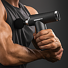 Масажний пістолет на акумуляторі з 4 насадками, 1800 мАг, 3200 об/хв, NG-SM002 / Вібраційний масажер, фото 6