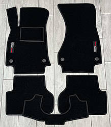 Ворсові килимки в салон для Audi A4 В9 2015-2024 / Ауді А4 Б9 килимки