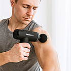 Ручний масажер ударний, 1800 мАг, 3200 об/хв, NG-SM003 / Масажер з акумулятором / Перкусійний масажер, фото 2