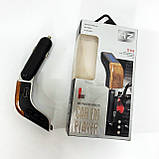 Bluetooth модуль для машини H7 BT, Адаптер в прикурювач для музики, Fm трансмітер в машину XO-18, фото 3