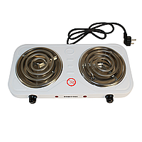 Електроплита настільна, 2000 Вт, 2 конфорки HP-03D, механічне управління / Настільна електроплита / Спіральна плита