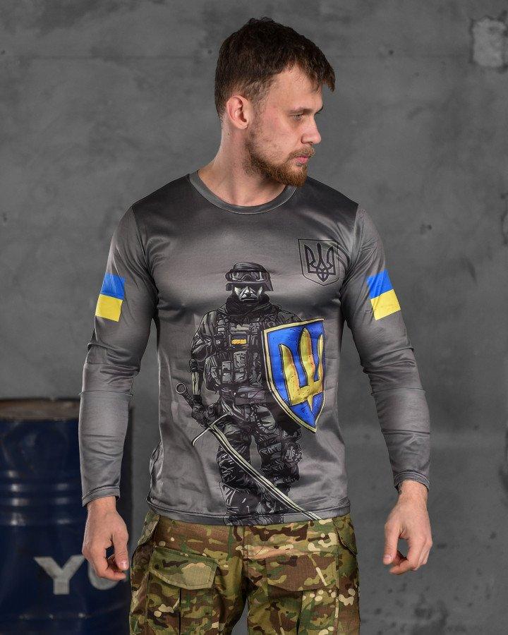 Лонгслів Ukrainian soldier ВТ6625, фото 1
