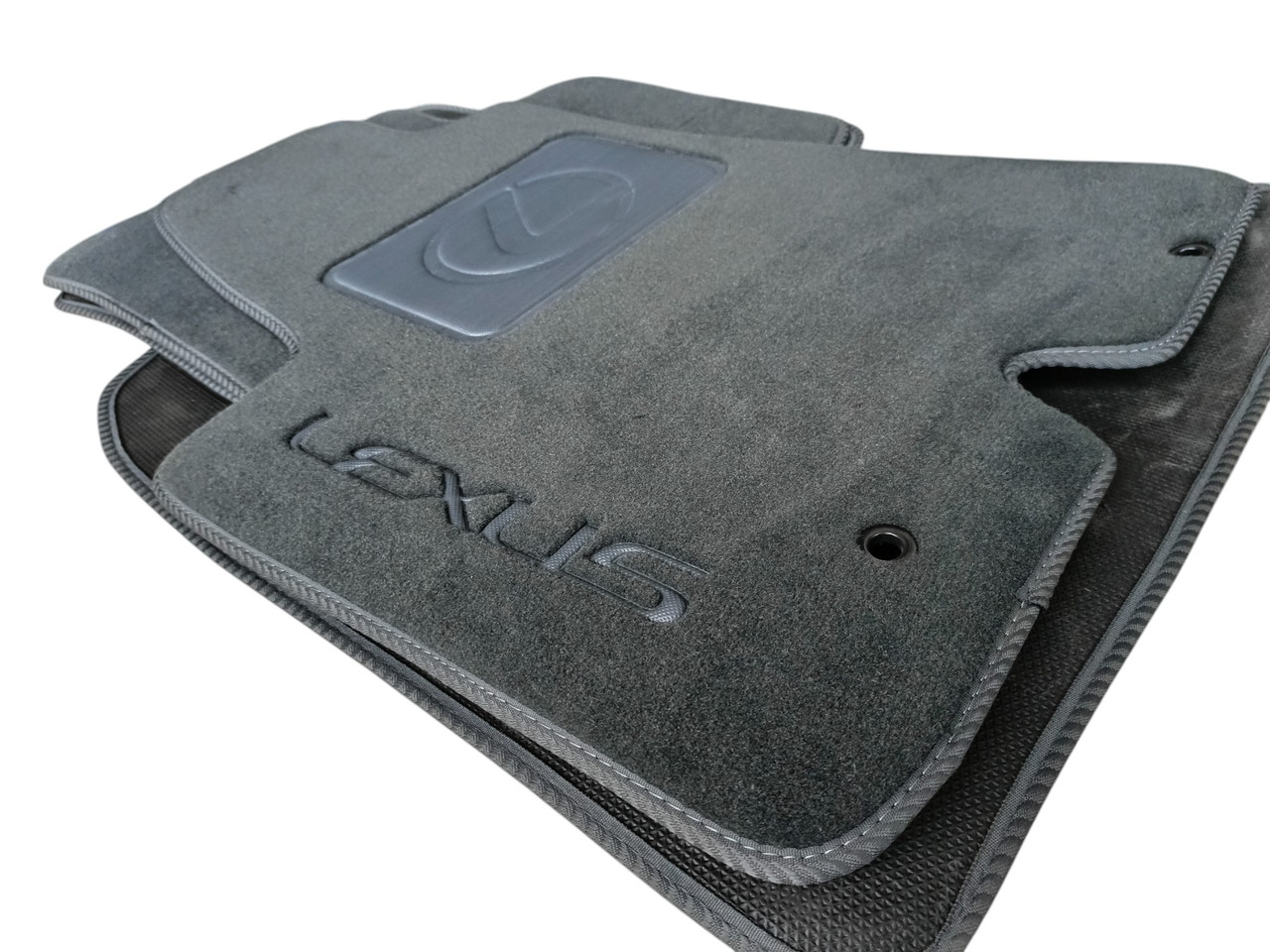 Текстильні килимки в салон для Lexus RX 2003-2008 Сірі, фото 1
