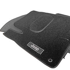 Килимки в салон із ворсу на Jeep Cherokee 2014-2023