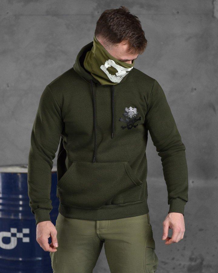 Худі F*ck olive ВТ6721, фото 1
