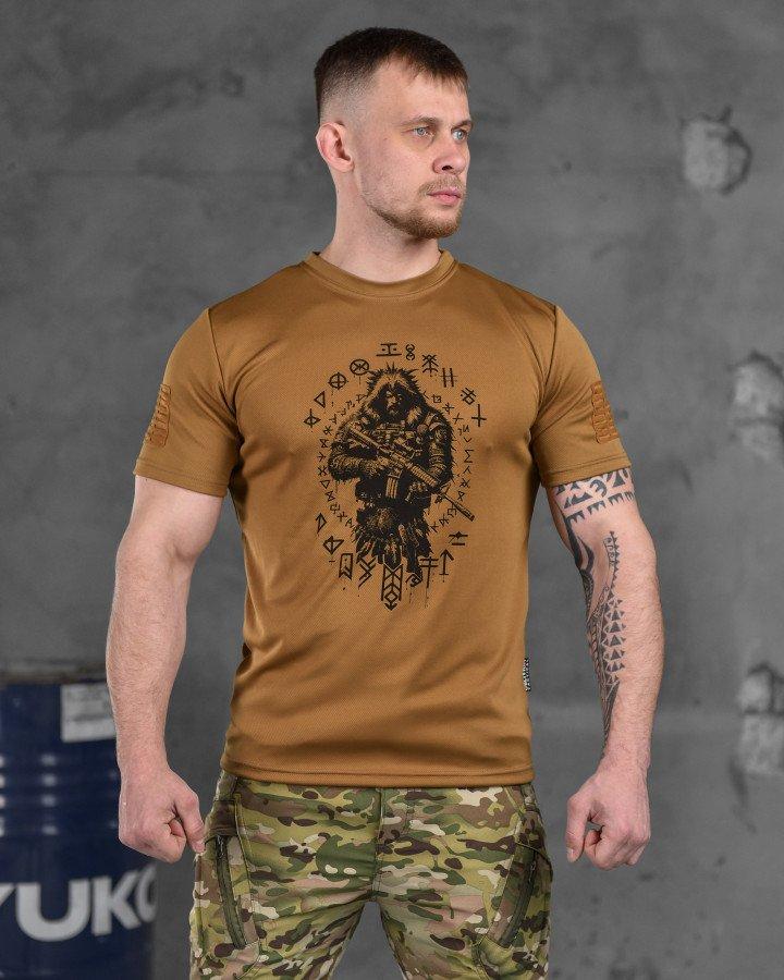 Тактична футболка потоотводящая Oblivion tactical berserk олива ВТ6869, фото 1