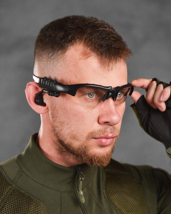 Окуляри тактичні з блютузом V 5,0 TVO ВН1164, фото 1