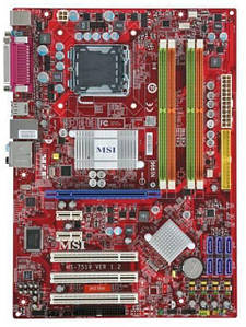 Материнська плата s775 Intel 4*DDR2 MSI P43 Neo MS-7519 ATX б/в