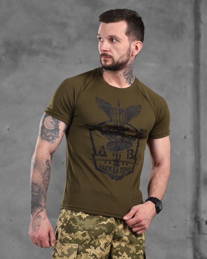 Футболка odin ДШВ олива ВТ1035, фото 1