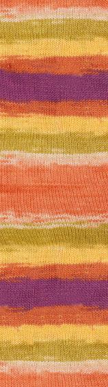 Нитки та пряжа для в'язання мікрофібра DIVA BATIK Діва Батік від ALIZE Алізе № 8027, фото 1