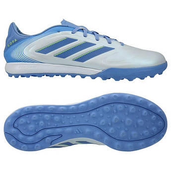 Футбольні бутси Adidas Copa Pure 3 League Turf Performance ID9045, Срібло, Розмір (EU) — 41 1/3