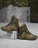 Тактичні черевики ALPINE CROWN MILITARY PHANTOM мультикам ВТ6346, фото 7
