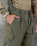 Зимовий водовідштовхувальний комбінезон TASLAN olive ТР6413, фото 4