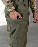 Зимовий водовідштовхувальний комбінезон TASLAN olive ТР6413, фото 5