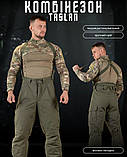 Зимовий водовідштовхувальний комбінезон TASLAN olive ТР6413, фото 8