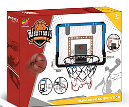 Баскетбольне кільце із сіткою й табло (щитом). basketball net YU227