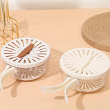 Ківшик-друшляк для миття ягід і фруктів із розкладними ручками MF-67 SV227, фото 4