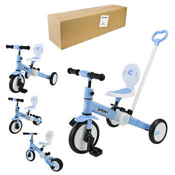 Велосипед триколісний Блакитний PB112Блакитнй G-Rich