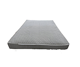 Чохол захисний бавовняний на матрац Point Art сірий на блискавці 140х190 см, фото 2