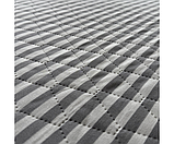 Чохол захисний бавовняний на матрац Point Art сірий на блискавці 140х190 см, фото 4