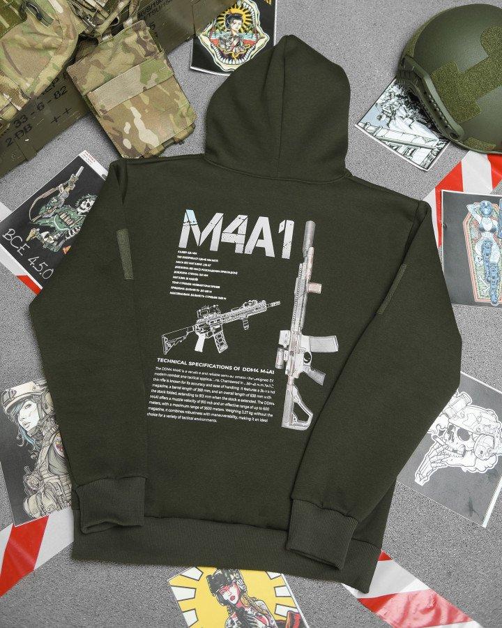 Худі CELEO на флісі M4A1 олива ВТ3918, фото 1