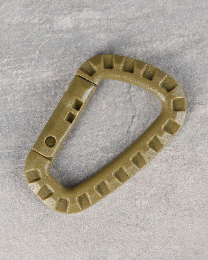 Карабін тактичний ABS пластик койот ВТ4992, фото 1