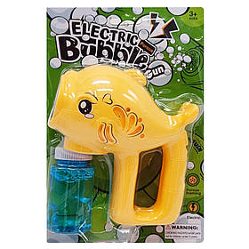 Дитячий генератор мильних бульбашок "Рибка" Bambi F2288(Yellow) 60 мл, Toyman