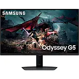Монітор Samsung Odyssey G5 S27DG500EI Black 27, фото 2