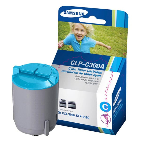 Заправка картриджа Samsung CLP-300/ CLX-2160/ 3160 Cyan (CLP-C300A)