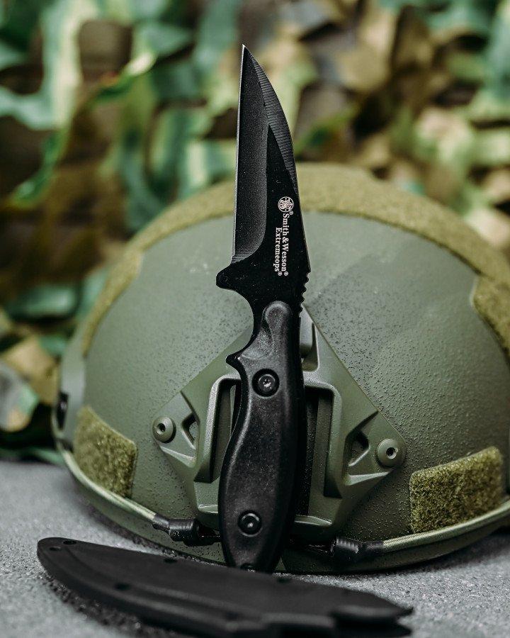 Ніж Smith & Wesson black ДЛ6510