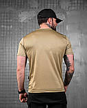 Тактична потоотводна футболка OBLIVION Орел coyot ДЛ7055, фото 3