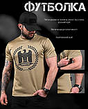 Тактична потоотводна футболка OBLIVION Орел coyot ДЛ7055, фото 6