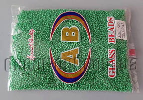 Бісер 47 зелений непр.матів. 400 г