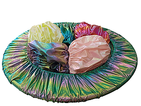 Чохол для гімнастичного обруча рожевий, зелений, малиновий хамелеон